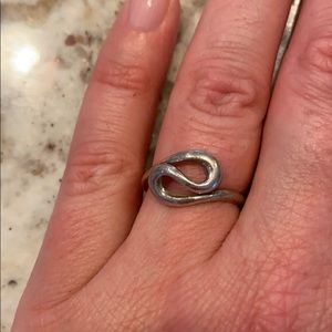 Tiffany&co Elsa Peritti Retired Open Wave ring
